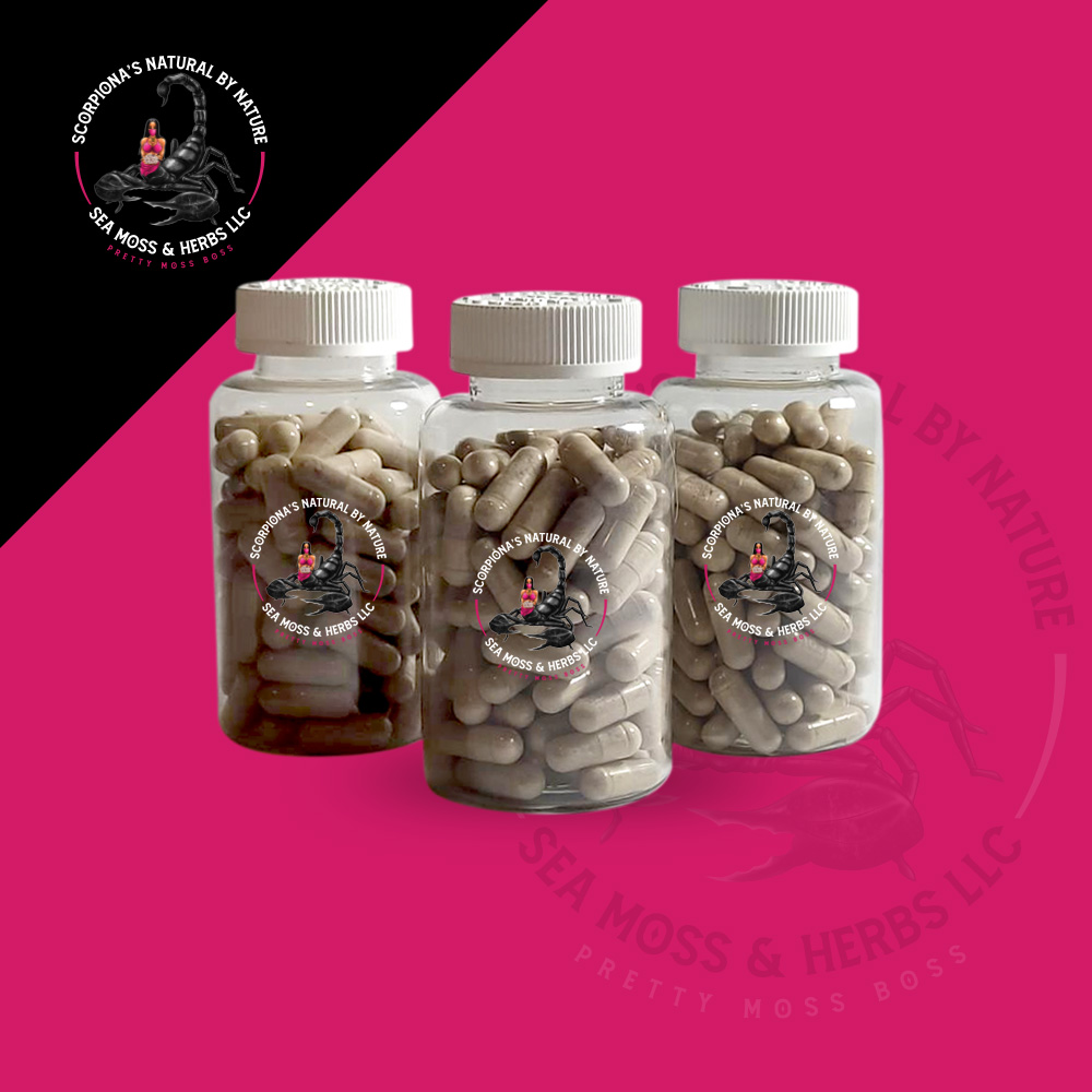 Wildcrafted Irish Sea Moss & Bladderwrack Capsules – 100ct | 500mg